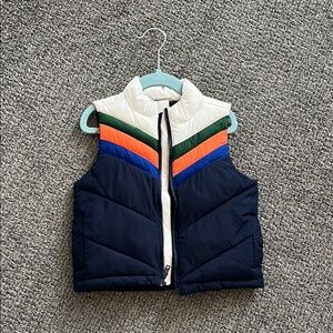 Janie and Jack Multicolor Puffer Vest